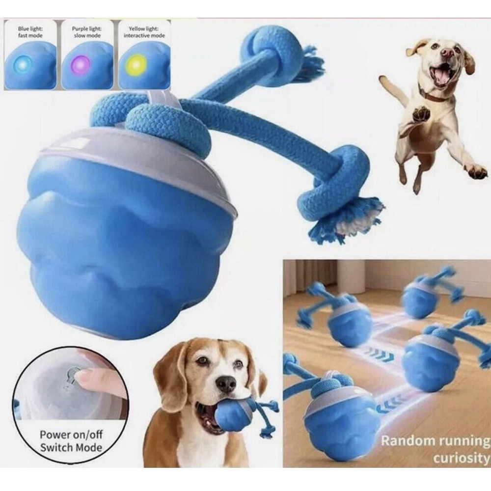 THE CHASE Anti-Boredom Moving Dog Ball | 3-Mode Smart Exercise Toy